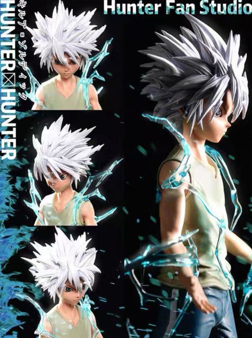 hunter×hunter キルア＝ゾルディック ガレージキット ガレキ ①⑨
