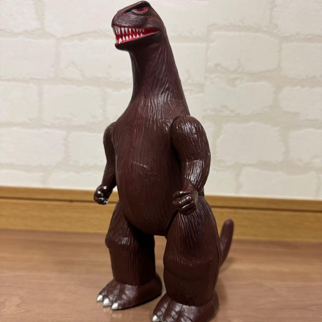 【希少】 クラシックゴジラ ソフビ マルサン m1号