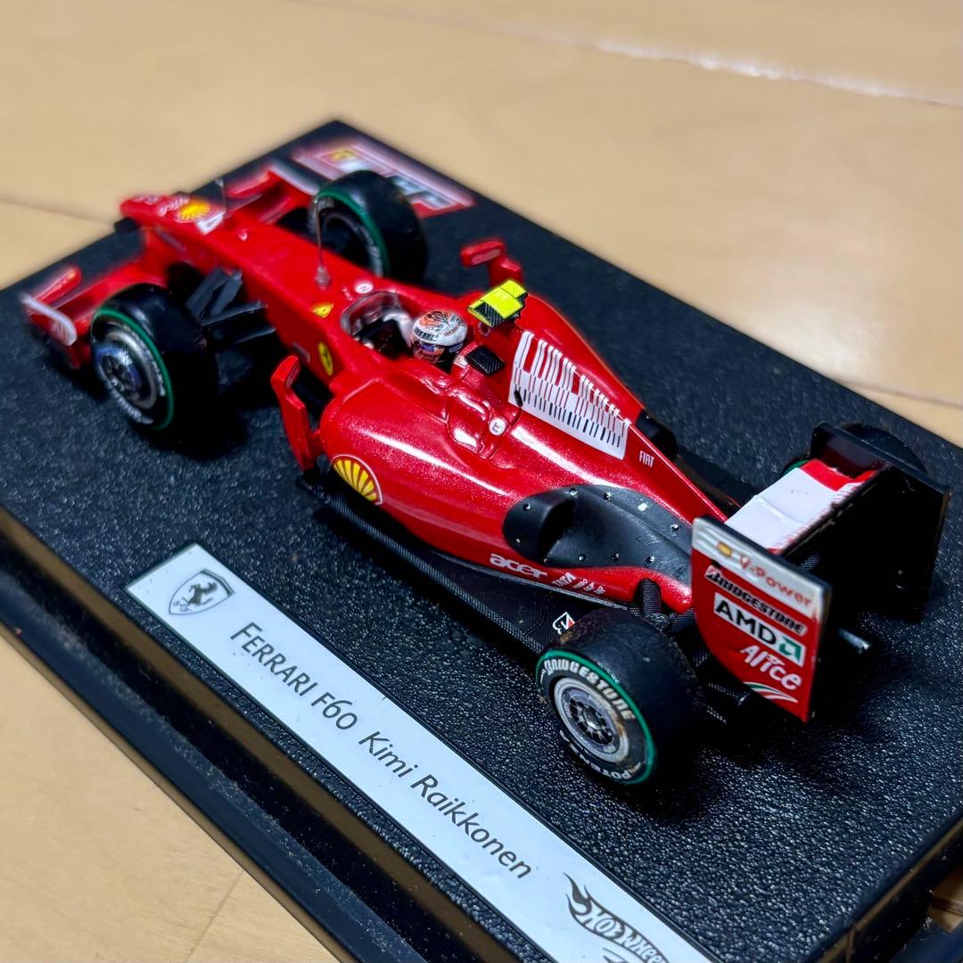 マテル 1/43フェラーリ F60 K.ライコネン バーコード仕様