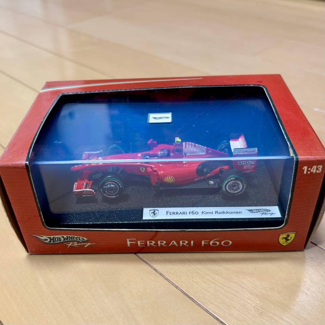 マテル 1/43フェラーリ F60 K.ライコネン バーコード仕様