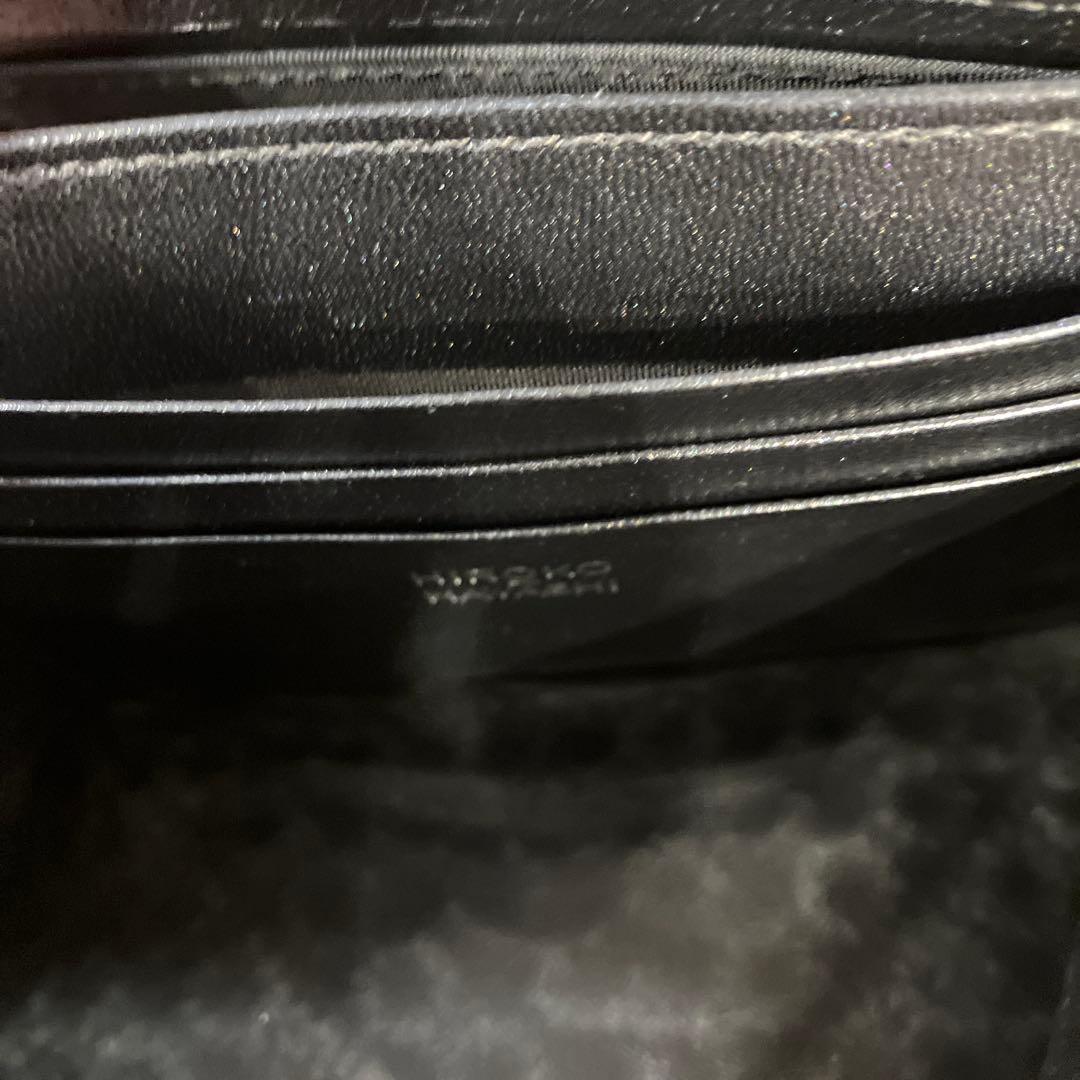 ま*お様 ハヤシヒロコ　ジラソーレ　財布　ブラック　 ミニモ