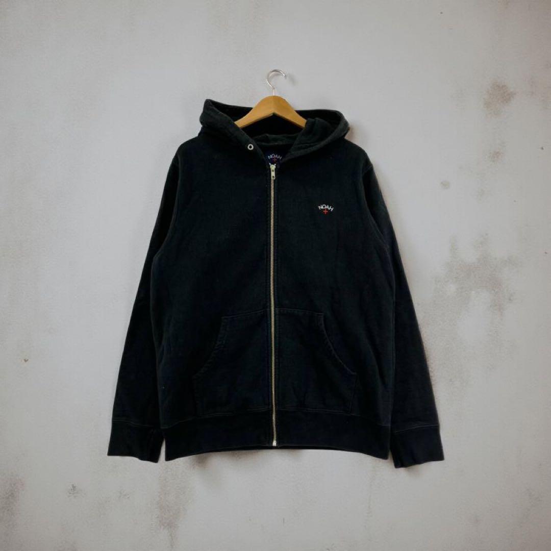【NOAH】 ジップパーカー　ブラック M
