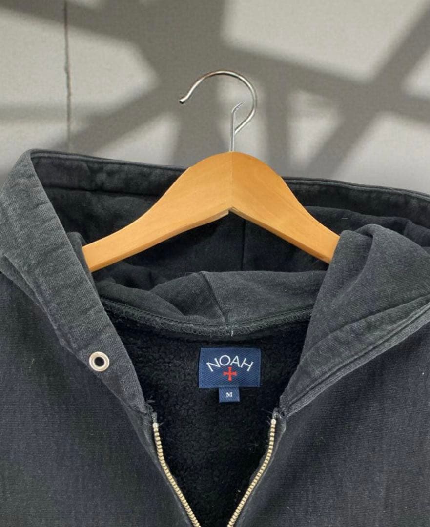 【NOAH】 ジップパーカー　ブラック M