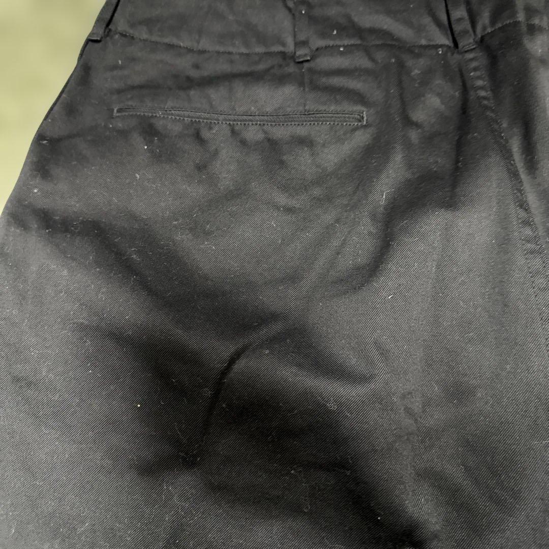 nanamica　「Wide Chino Pants（ワイドチノ）　ブラック