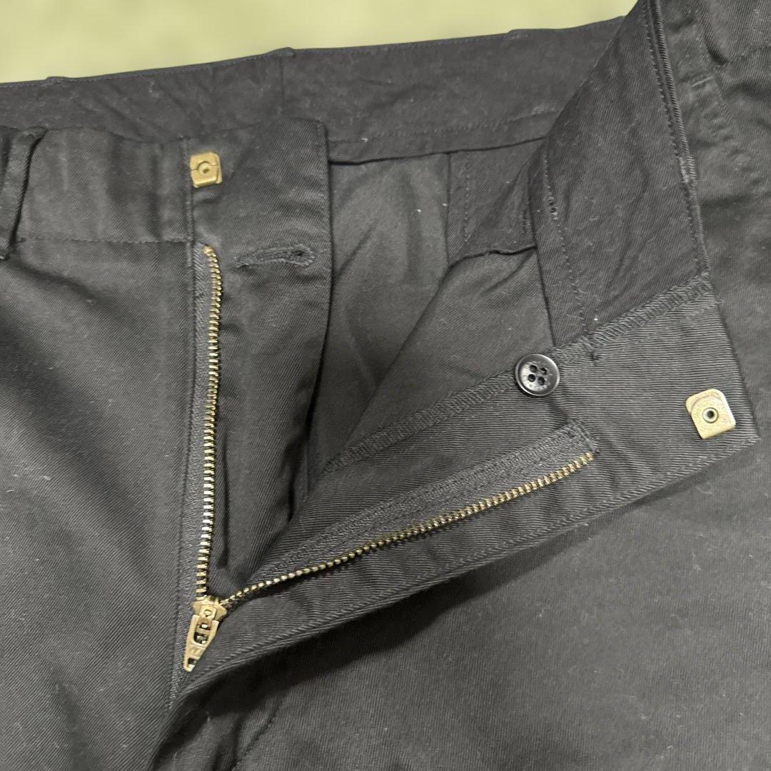 nanamica　「Wide Chino Pants（ワイドチノ）　ブラック