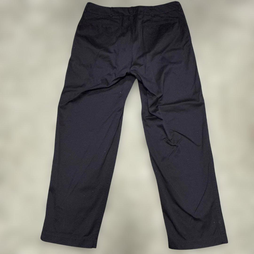 nanamica　「Wide Chino Pants（ワイドチノ）　ブラック