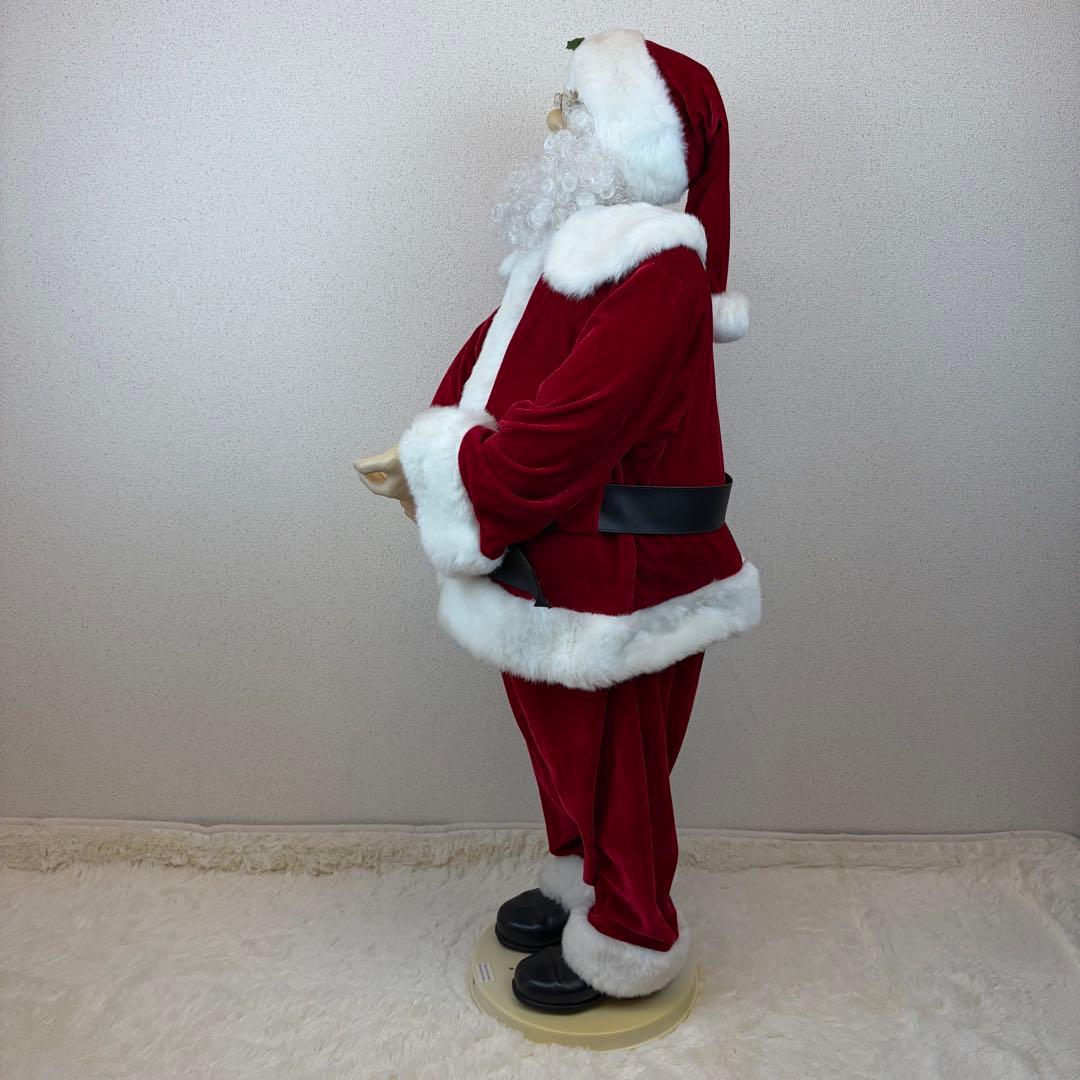 送料無料 ダンシングサンタ 大型 120cm 置物 人形 クリスマスツリー