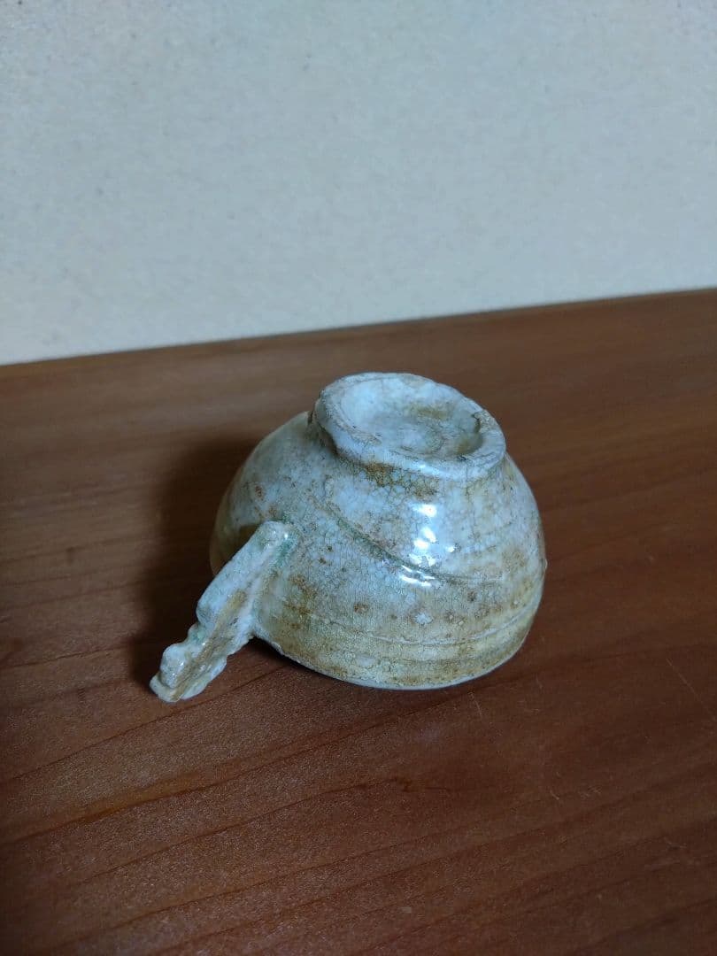 李朝 白磁    金海 耳盃