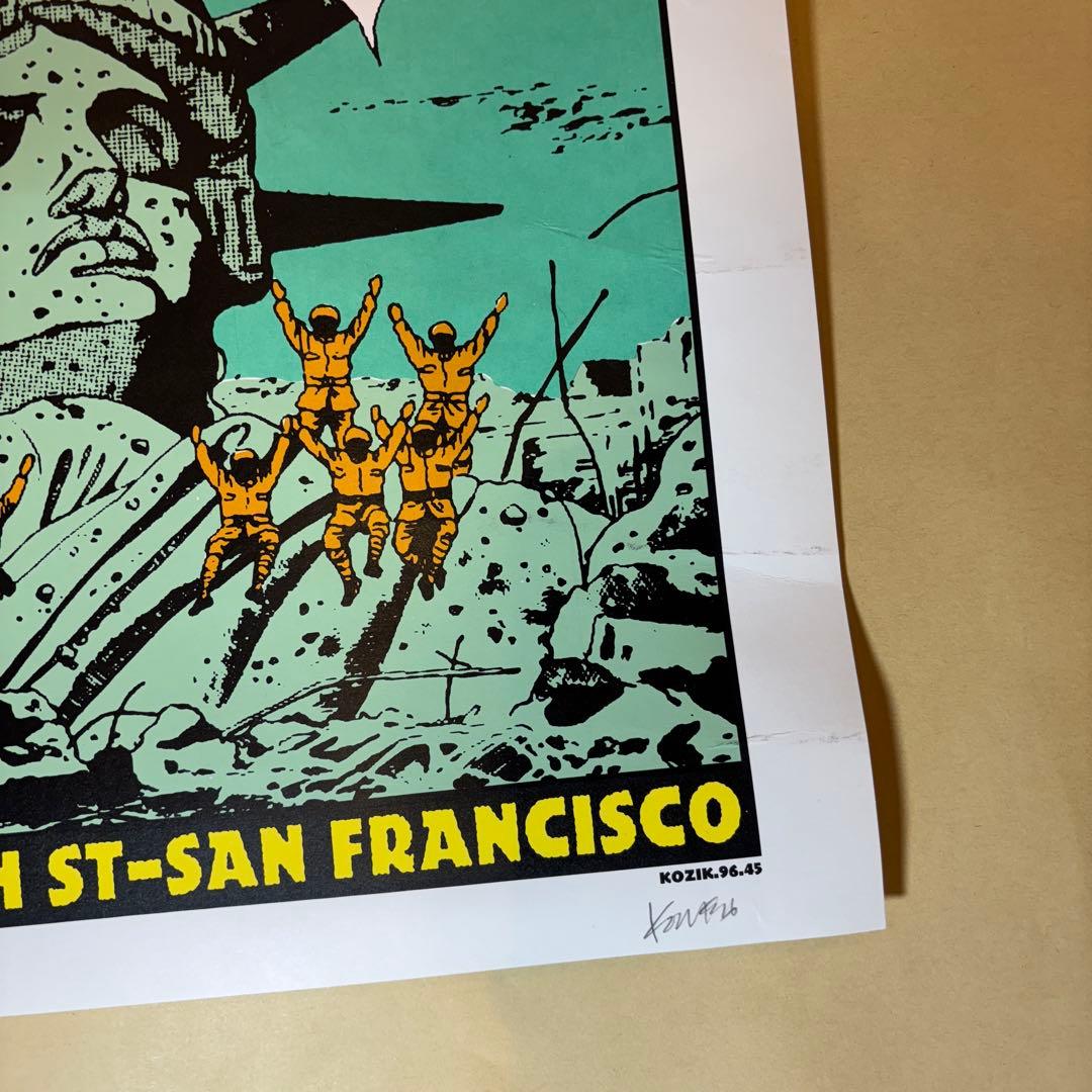 KOZIK ZENIGEVA シルクスクリーンポスター
