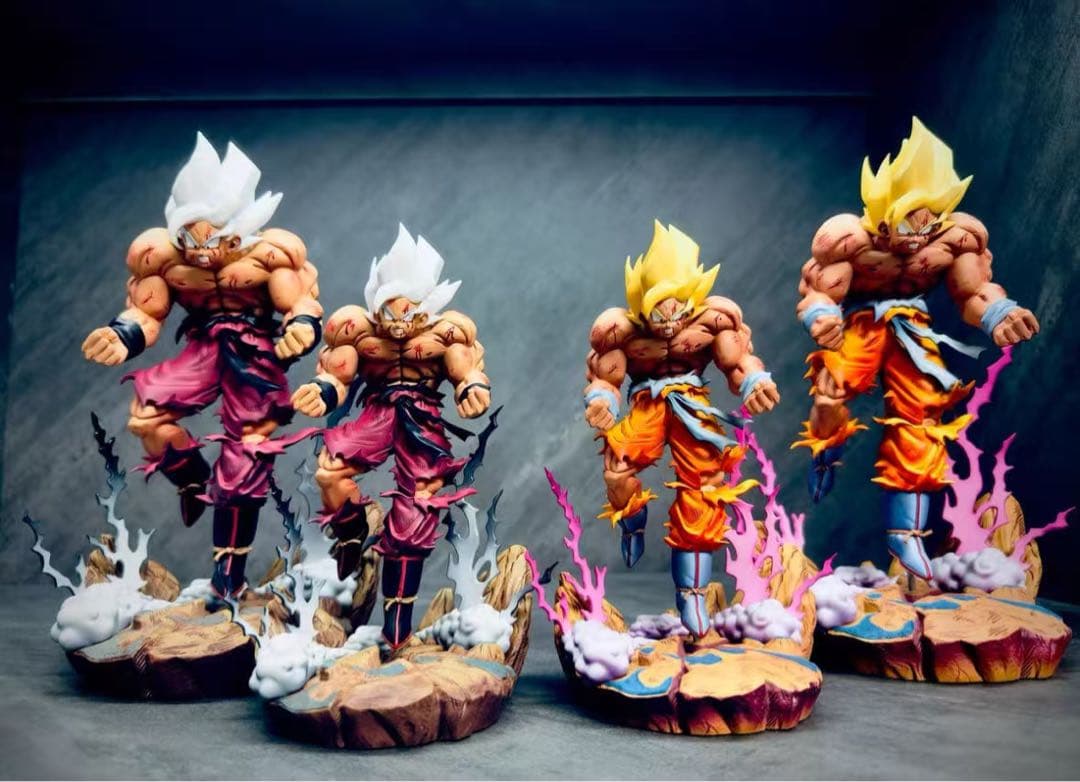 ドラゴンボール 孫悟空 ガレキ ガレージキット スタチューX③①⑦