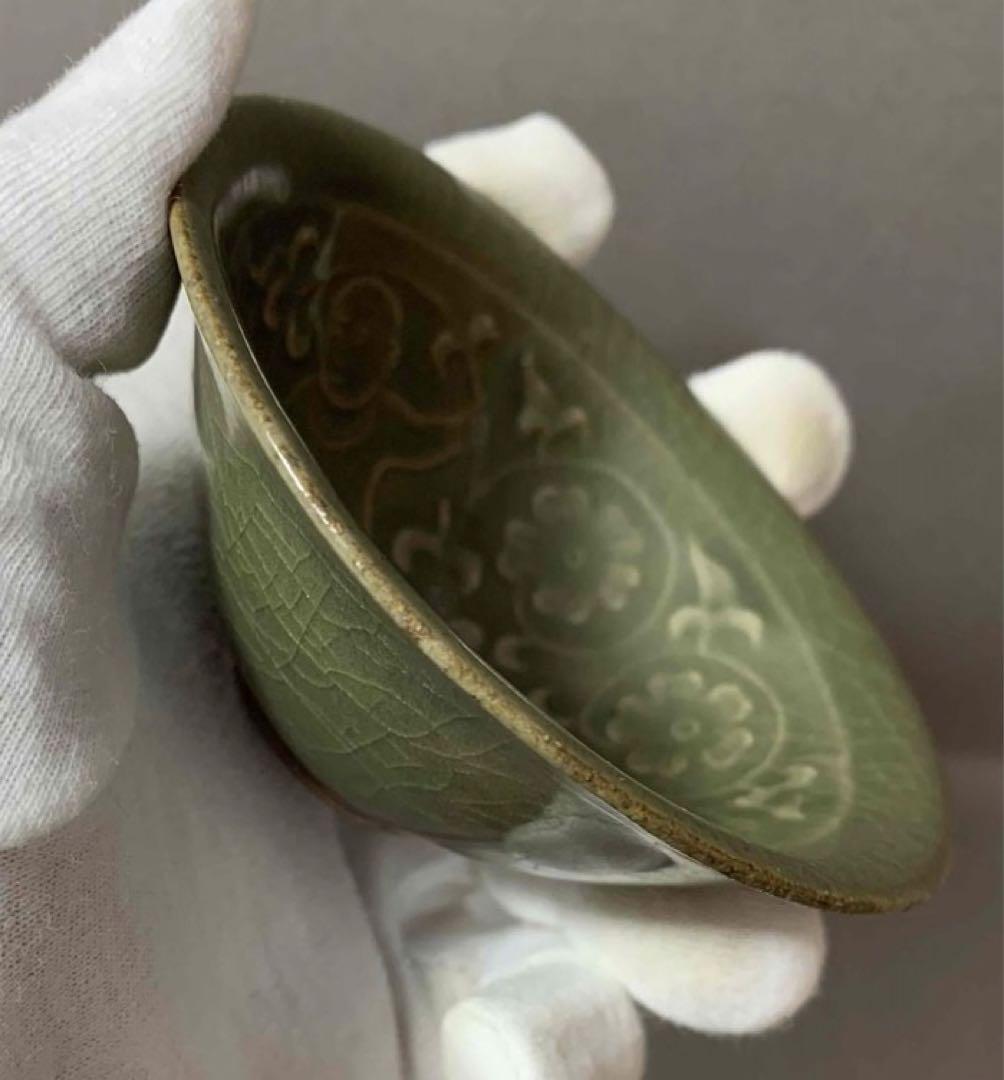 中国 唐子唐草図碗　f12230907