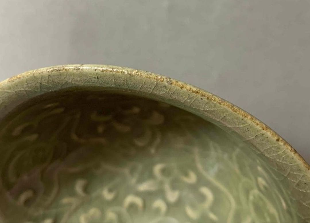 中国 唐子唐草図碗　f12230907