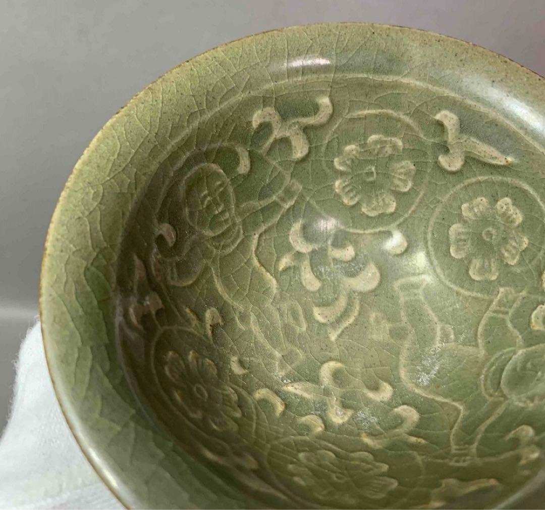 中国 唐子唐草図碗　f12230907