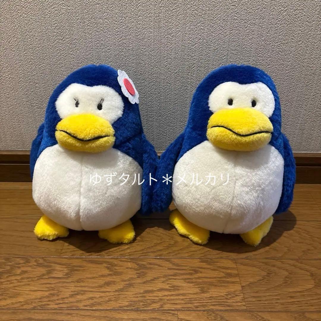 パピプペンギンズ　ぬいぐるみ　サントリーペンギン　パック　ピッキー　久月