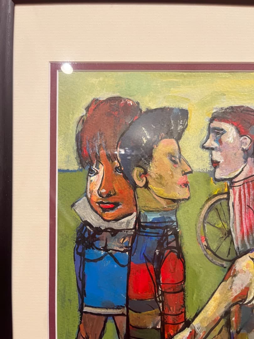 尾崎オマージュ【 Cawian 2001 絵画】