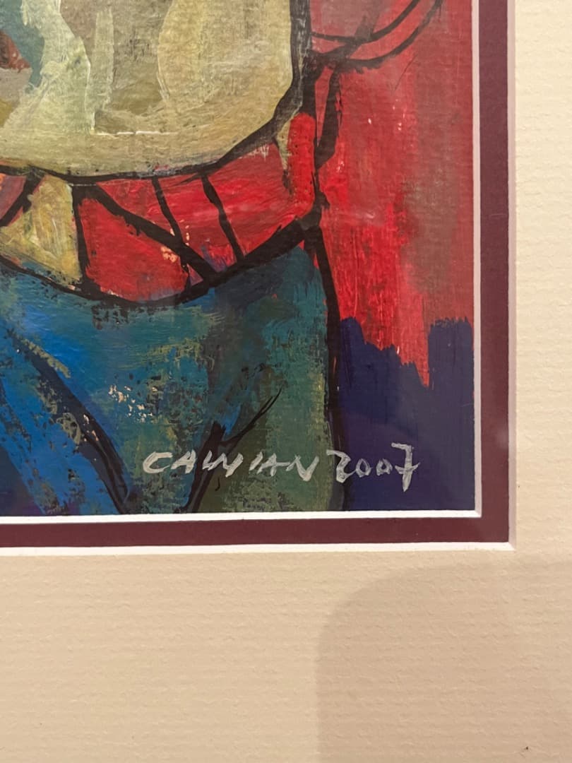 尾崎オマージュ【 Cawian 2001 絵画】