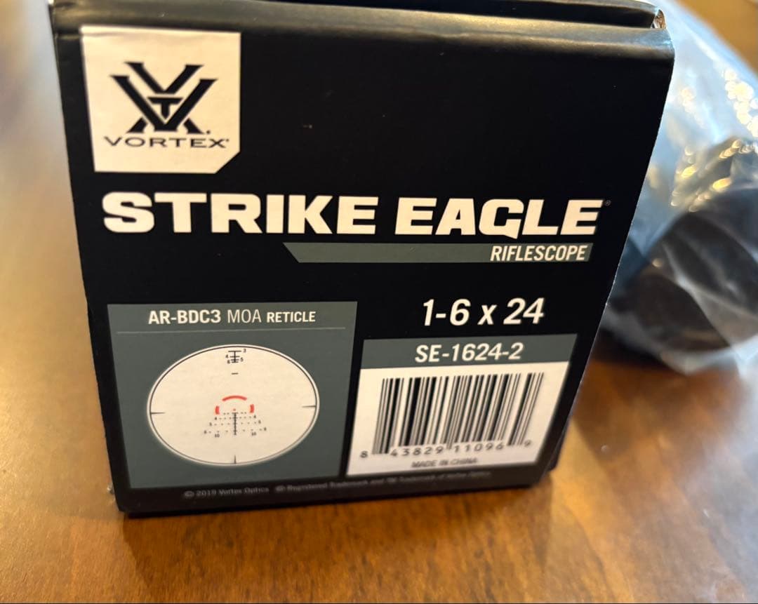 VORTEX スコープ STRIKE EAGLE 1-6X24 SFP 【新品】