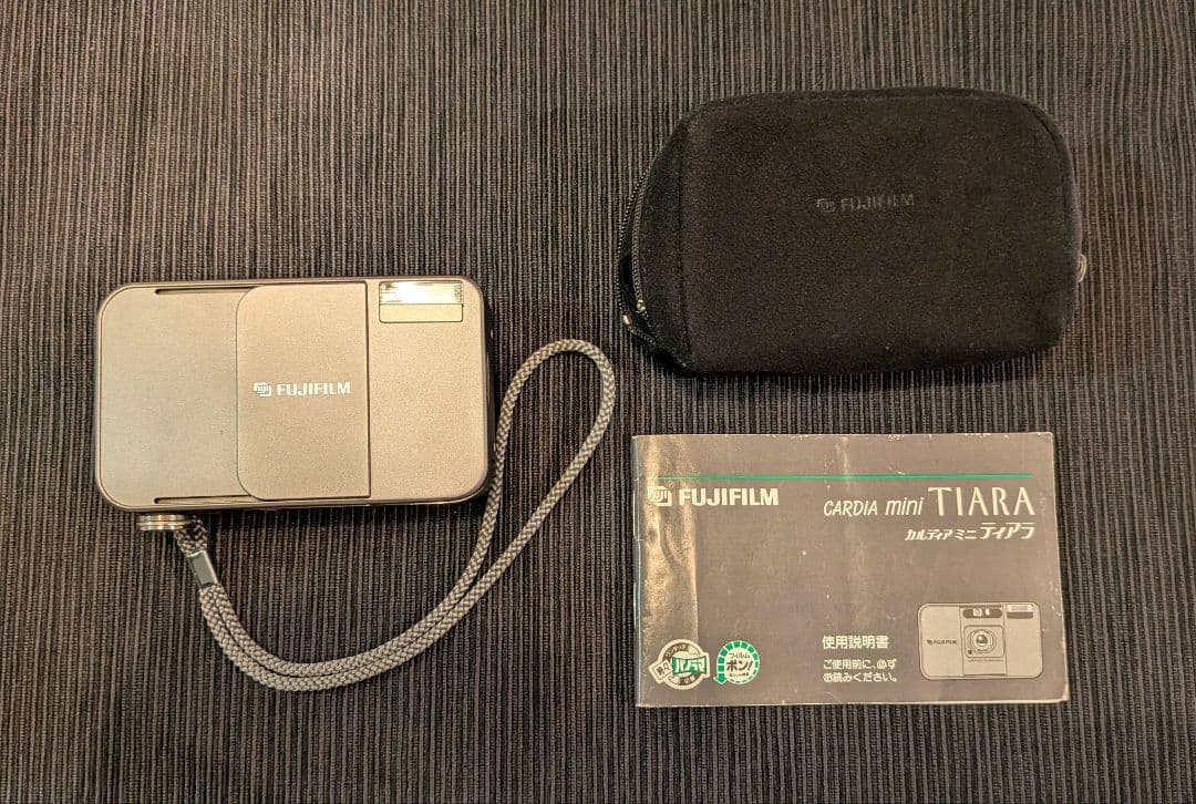 【ジャンク品】FUJIFILM フジフィルム CARDIA mini TIARA
