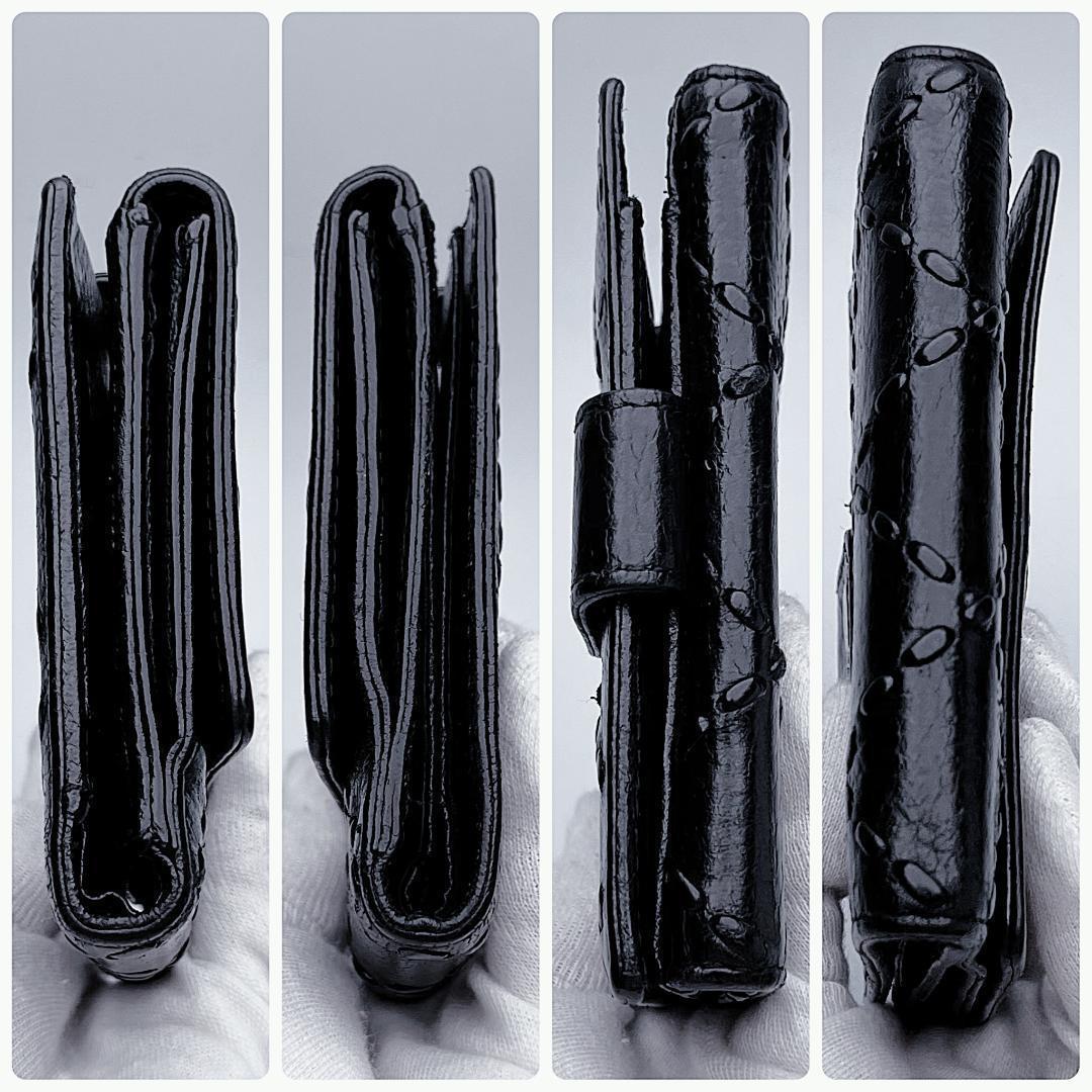 箱無し！即決フォロー割！シャネル ワイルドステッチ カーフ財布正規保証2416.