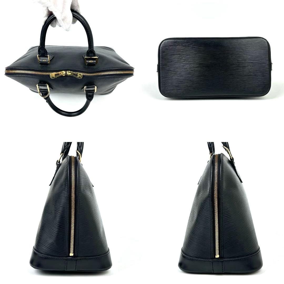 【美品】ルイヴィトン　エピ　アルマPM　ハンドバッグ　M52142　レザー　黒
