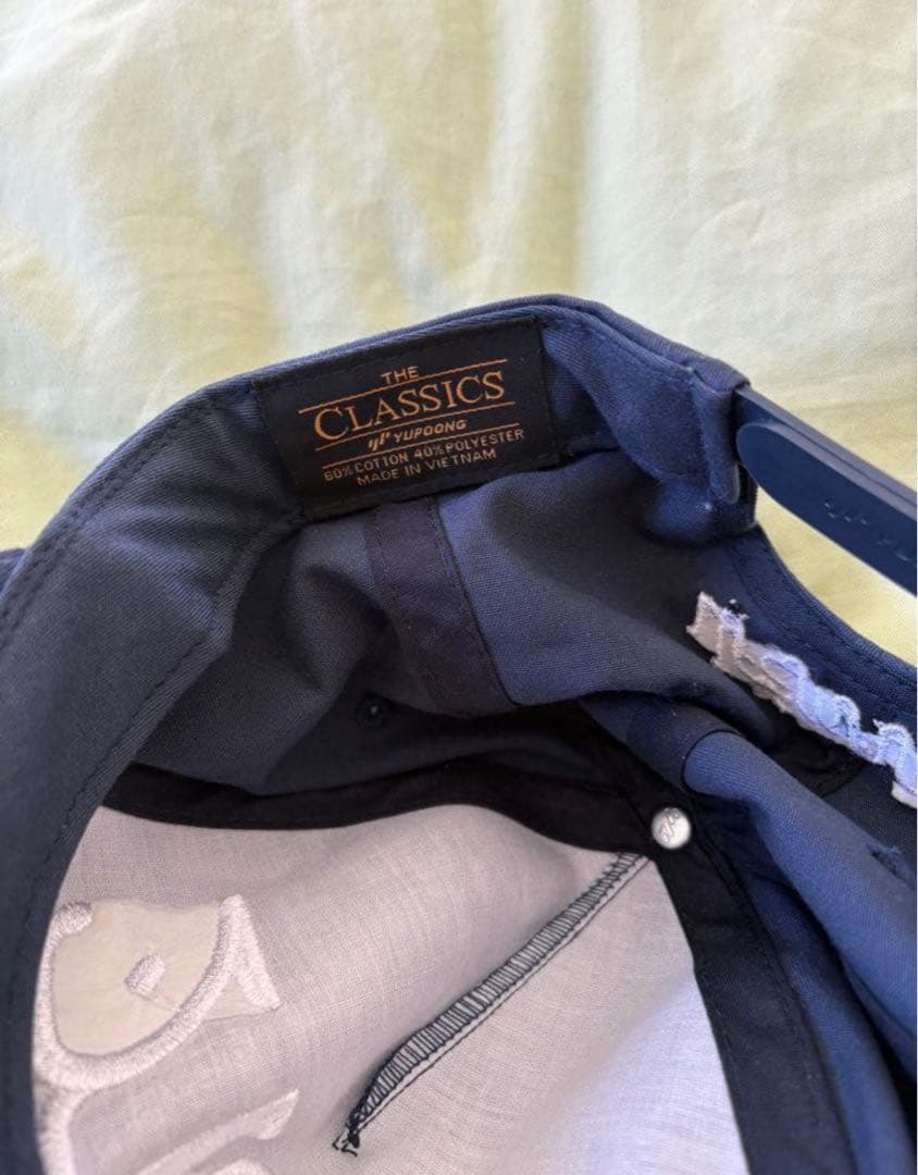 life mania girlz キャップ　ネイビー