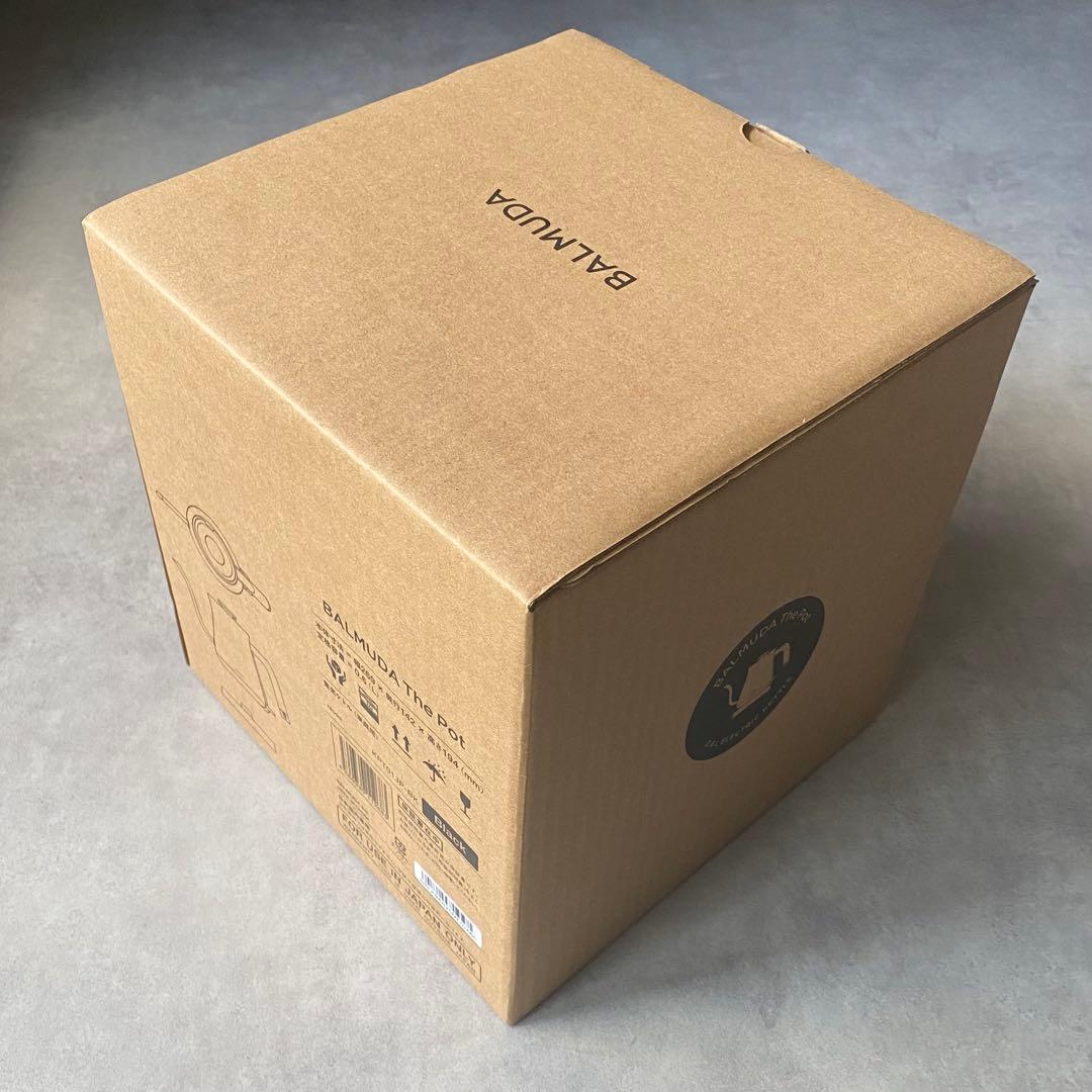 BALMUDA (バルミューダ）The Pot ブラック KPT01JP-BK