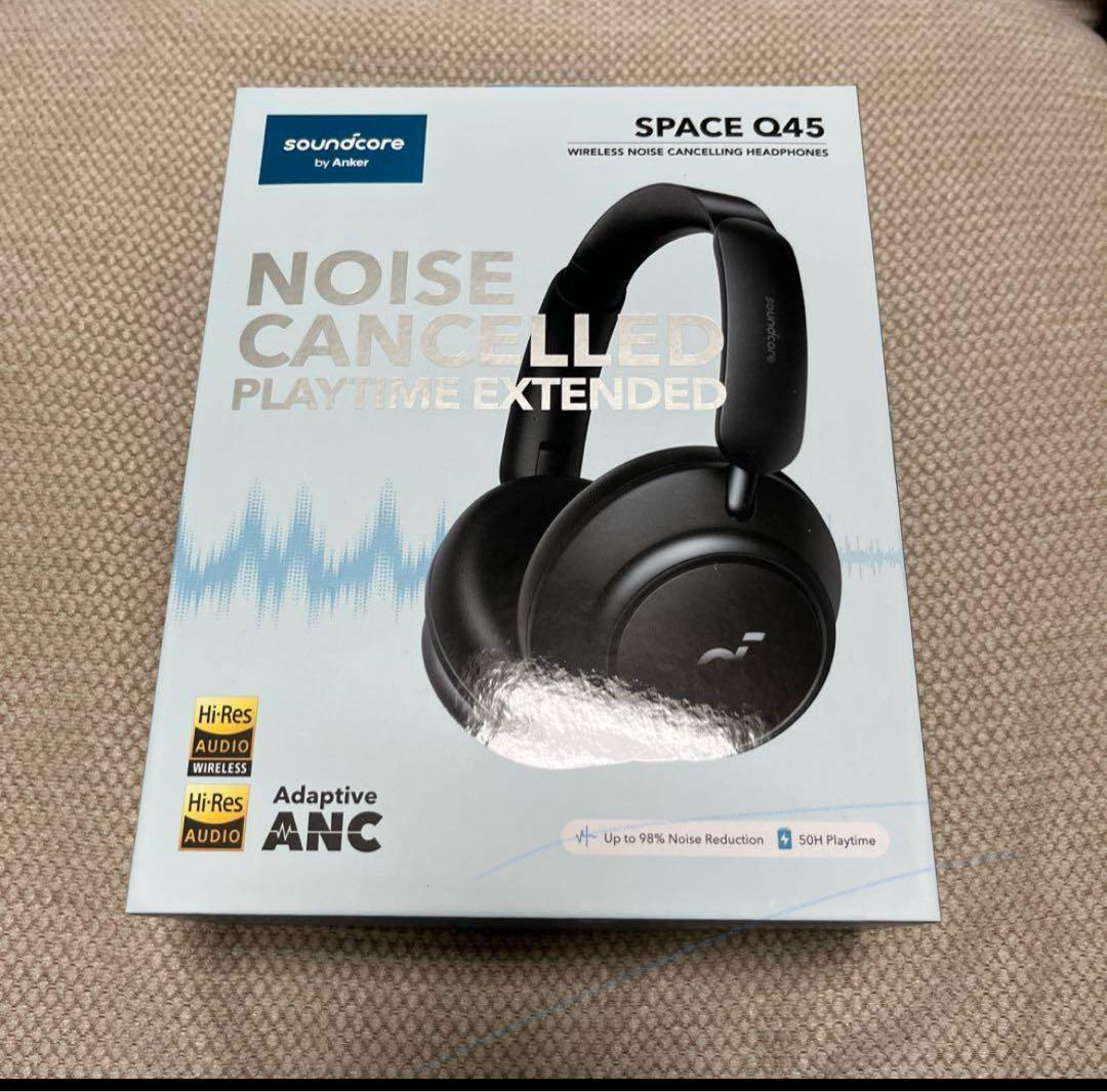 ヘッドホン anker q45