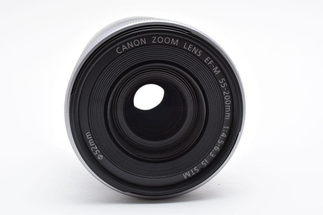 【極美品】 キヤノン CANON EF-M 55-200mm IS STM