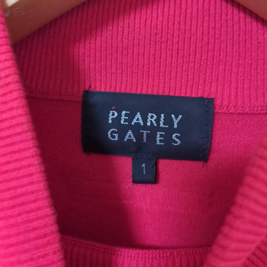 ★美品★2025年モデル PEARLY GATES ハイネックニットセーター　1