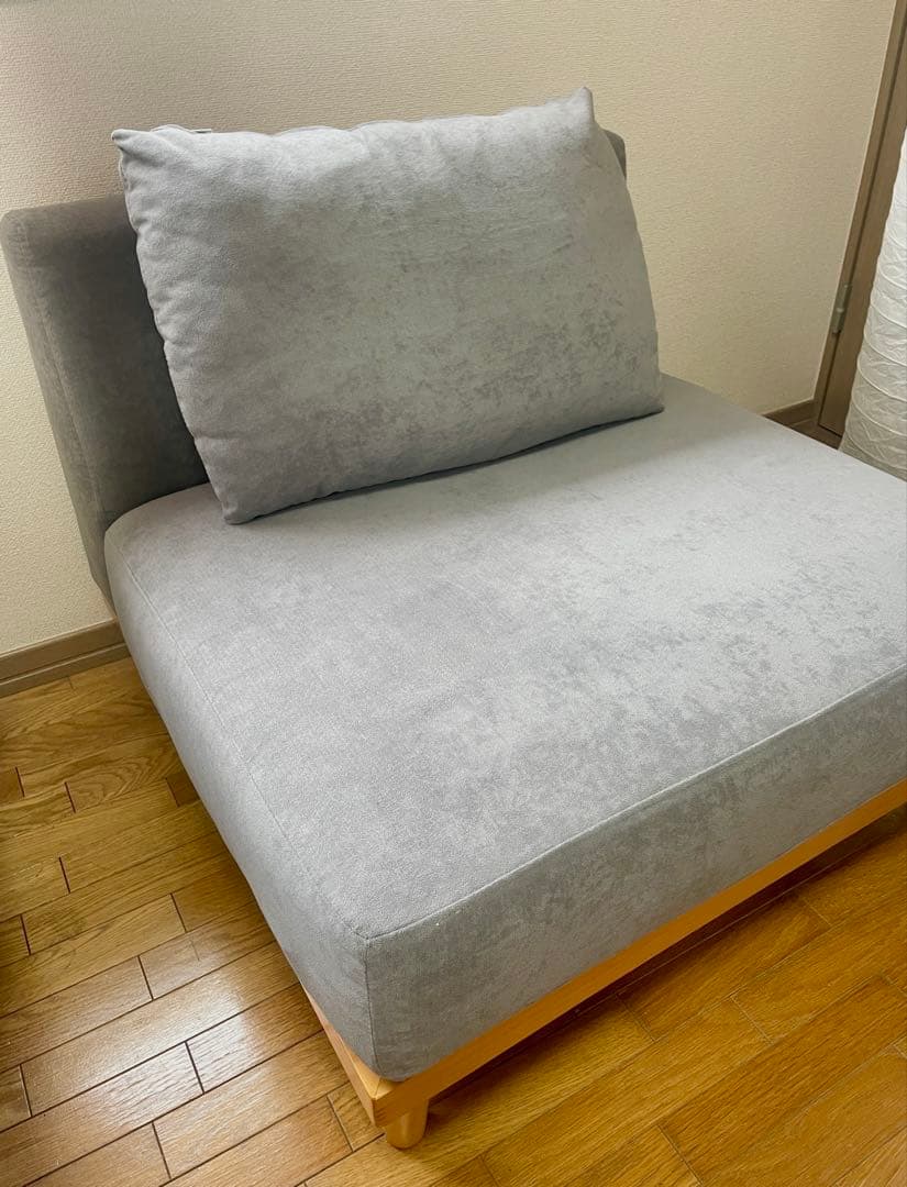 【期間限定】VENTOTA 1人掛けソファ グレージュ