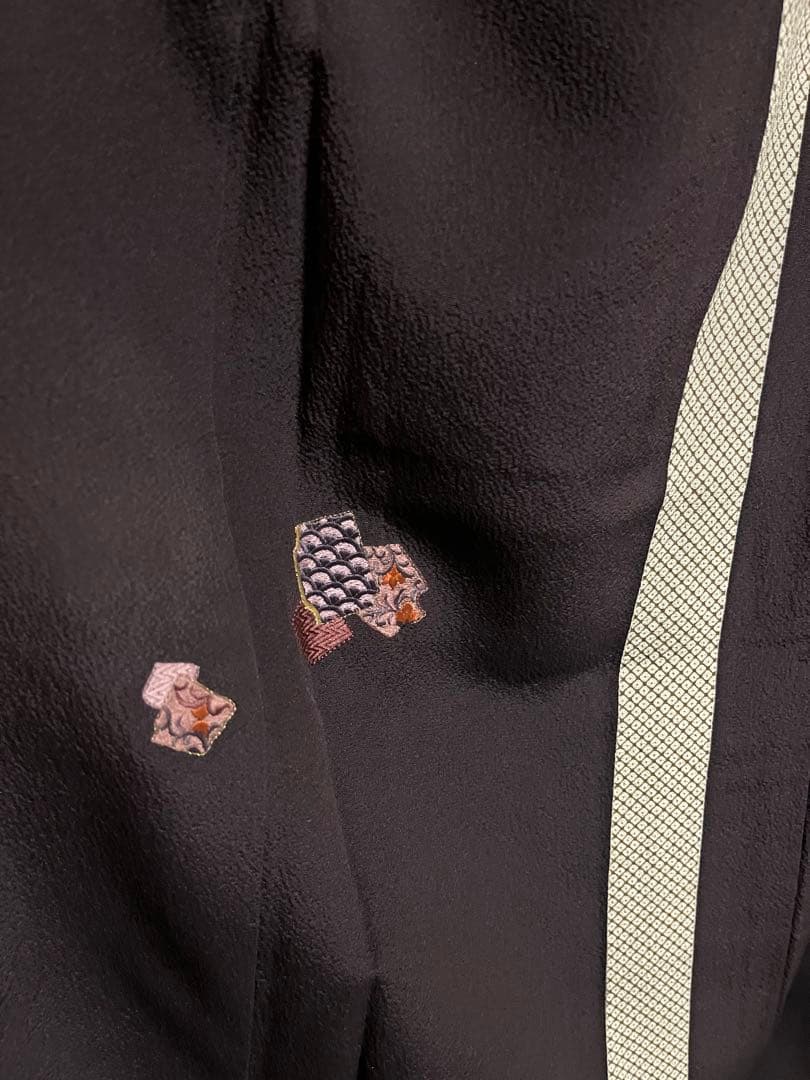 【逸品】●中国工芸品●【蘇州刺繍訪問着】●そごう産●鹿子●