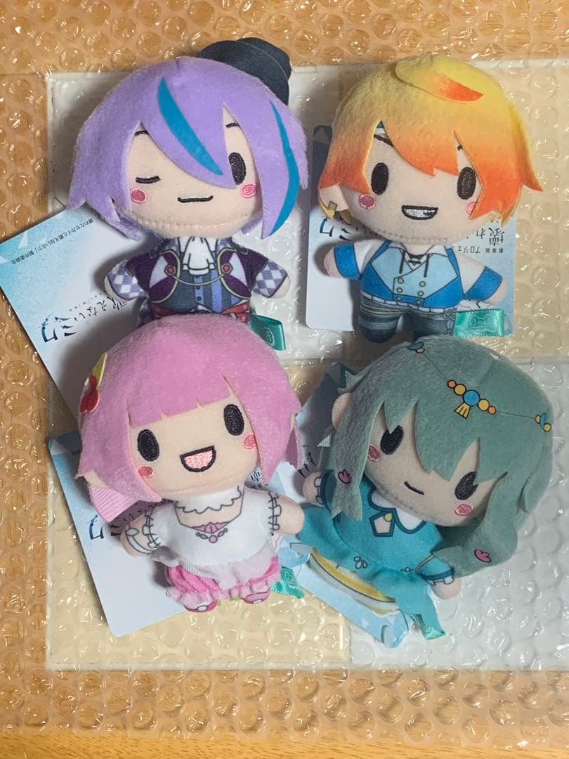 プロジェクトセカイ 劇場版 ワンダショ ふわぷちマスコット 全4種セット