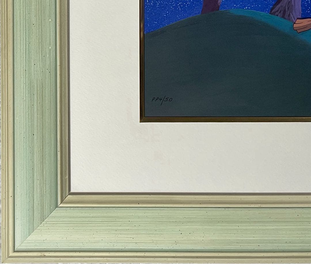 【ディズニー限定セル画】アラジン＆ジャスミン Magic Carpet Ride