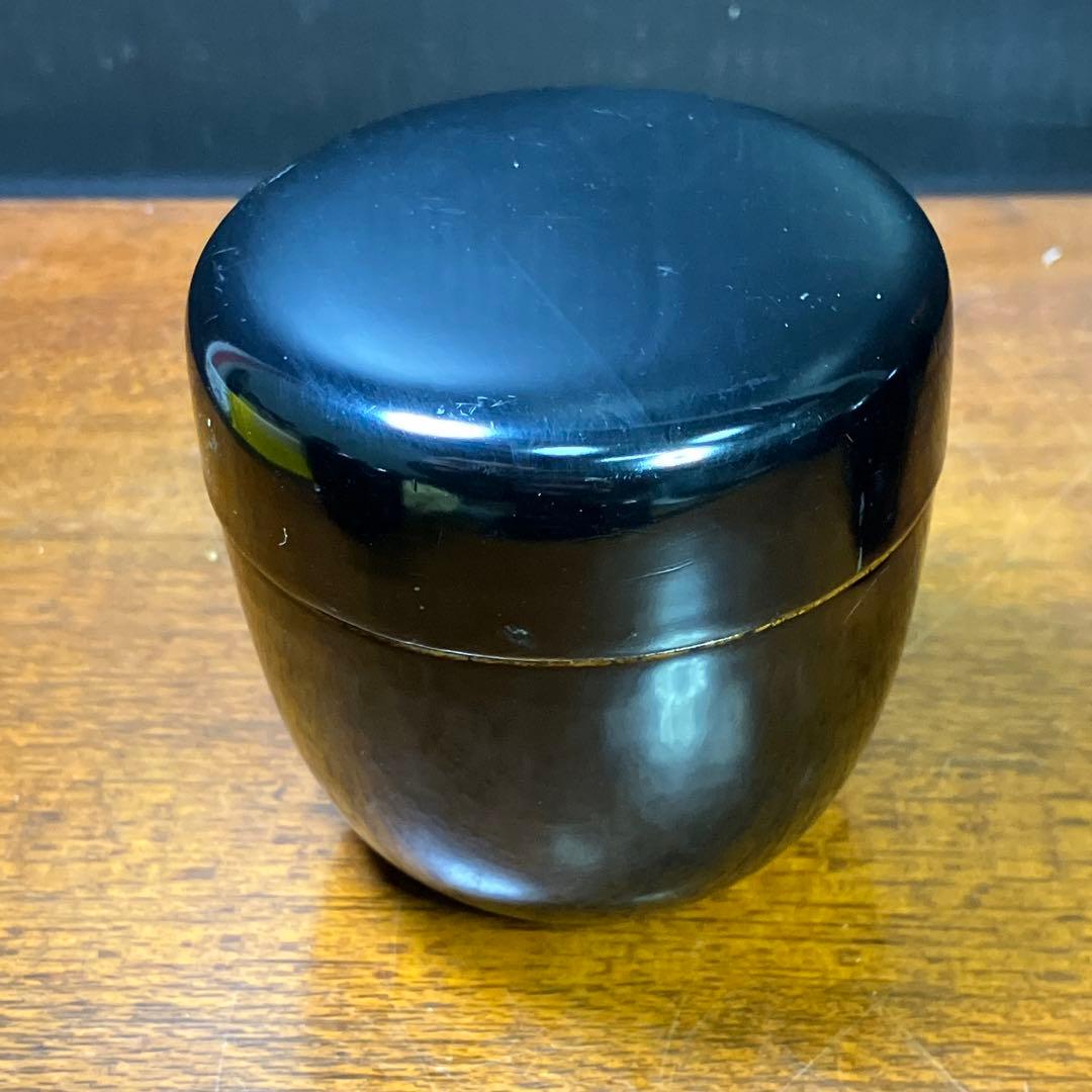 棗 各種 5点 茶道具 金彩 漆棗 中村秀甫 T1031-14