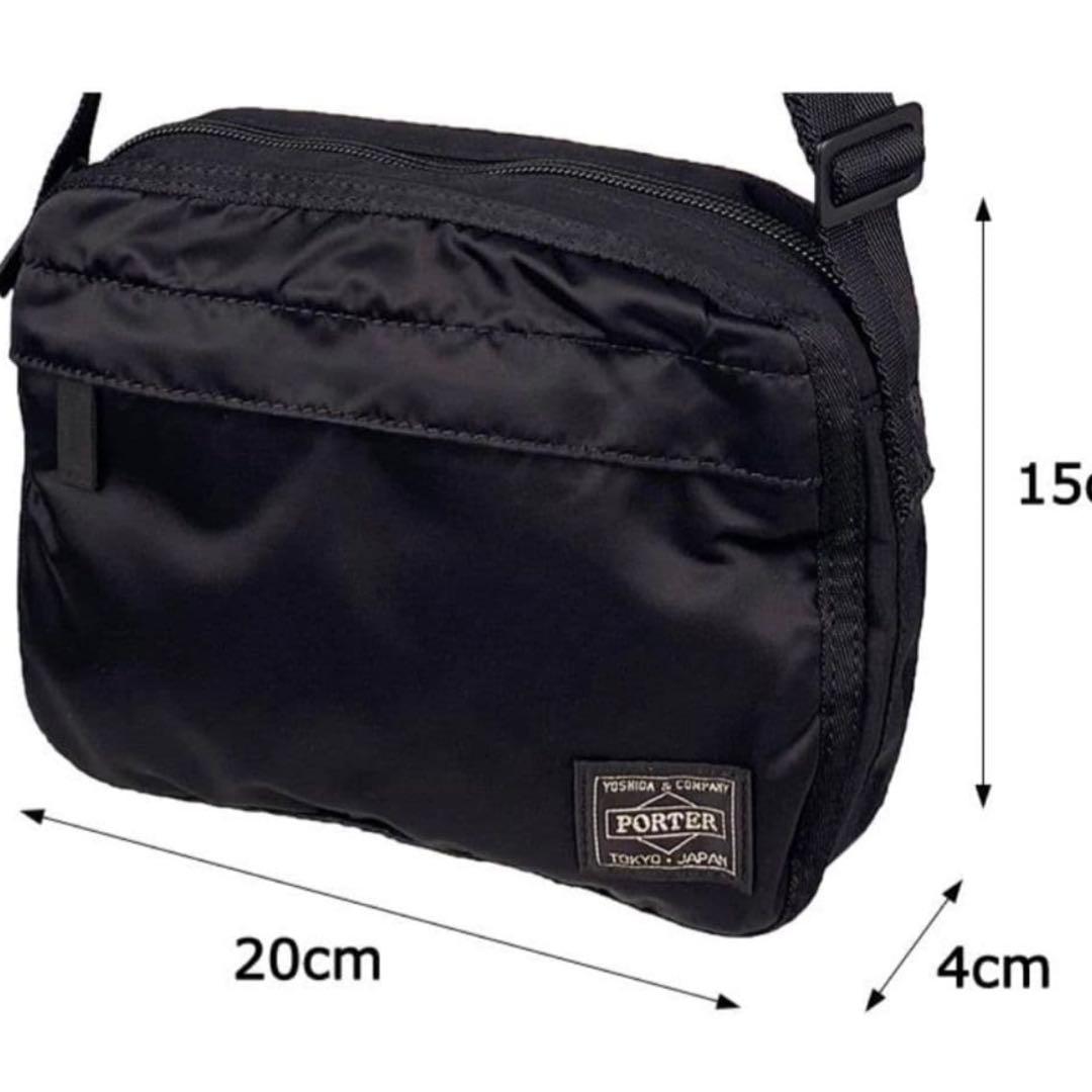 ⭐︎美品⭐︎PORTER フレーム ミニショルダーバッグ ポシェット ブラック
