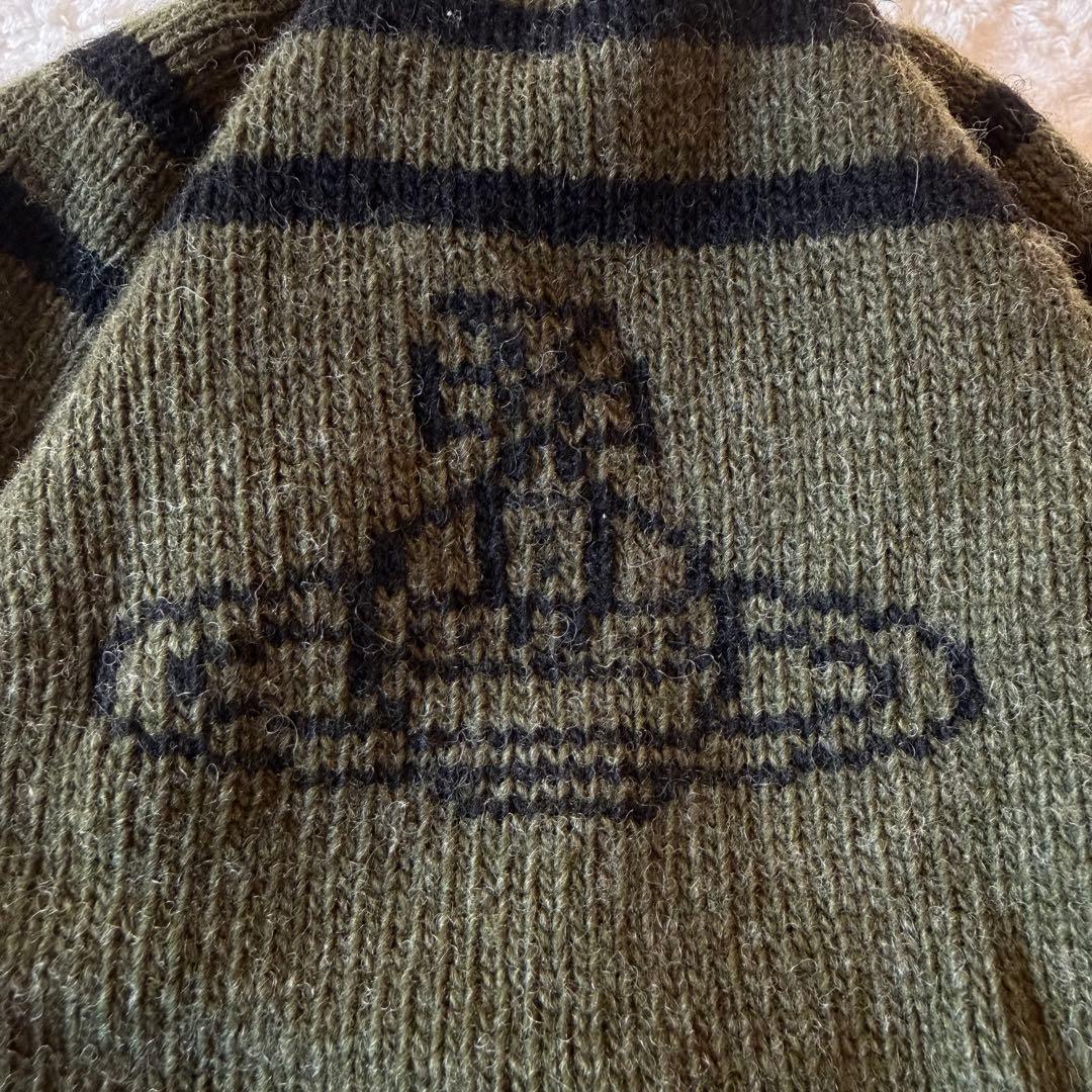 【美品】Vivienne Westwood オリーブグリーン ニット帽 希少