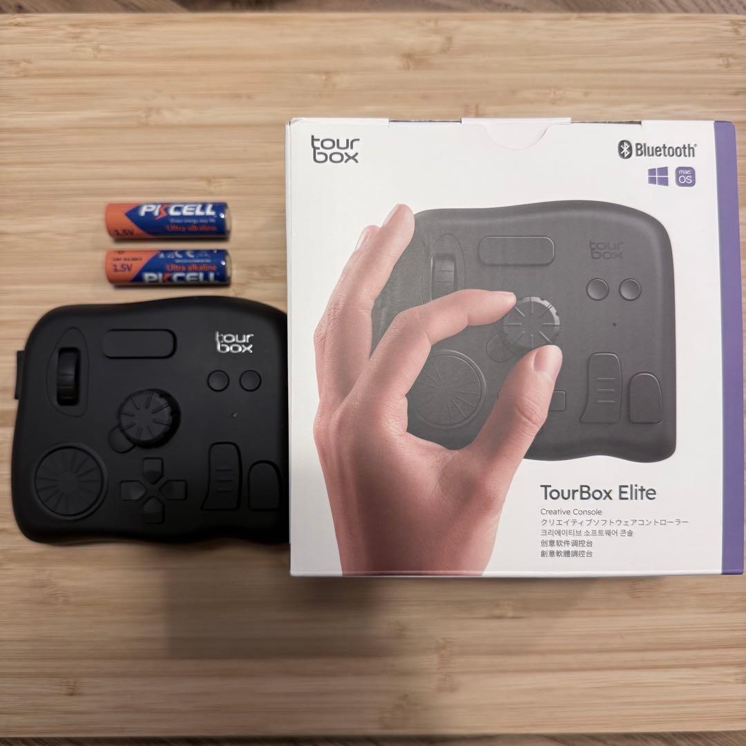 TourBox Elite Bluetooth 左手デバイス
