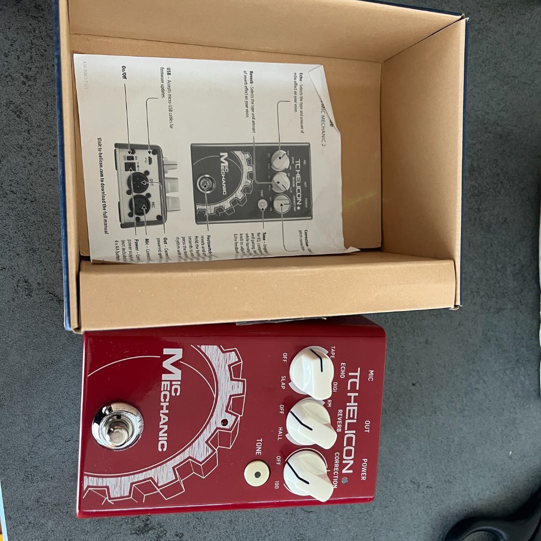 DTM・DAW TC HELICON MIC MECHANIC 2