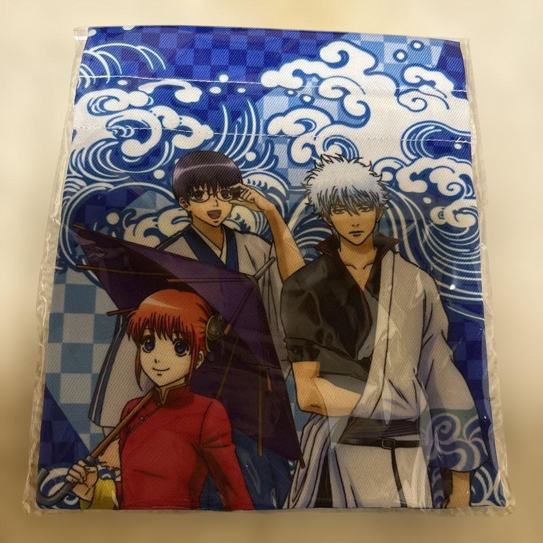 A*a様 銀魂 グッズ タオル、巾着、缶バッジ、ステッカー、ラバスト 坂田銀時