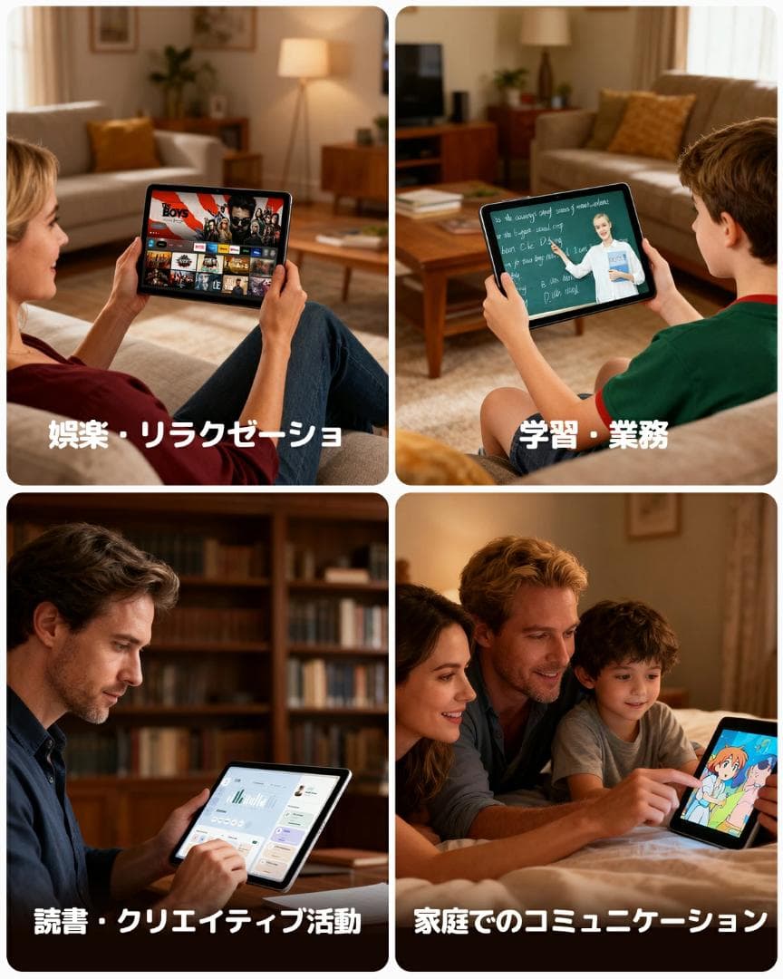 【新品未使用】Android 15 タブレット 10インチ WI-FIモデル