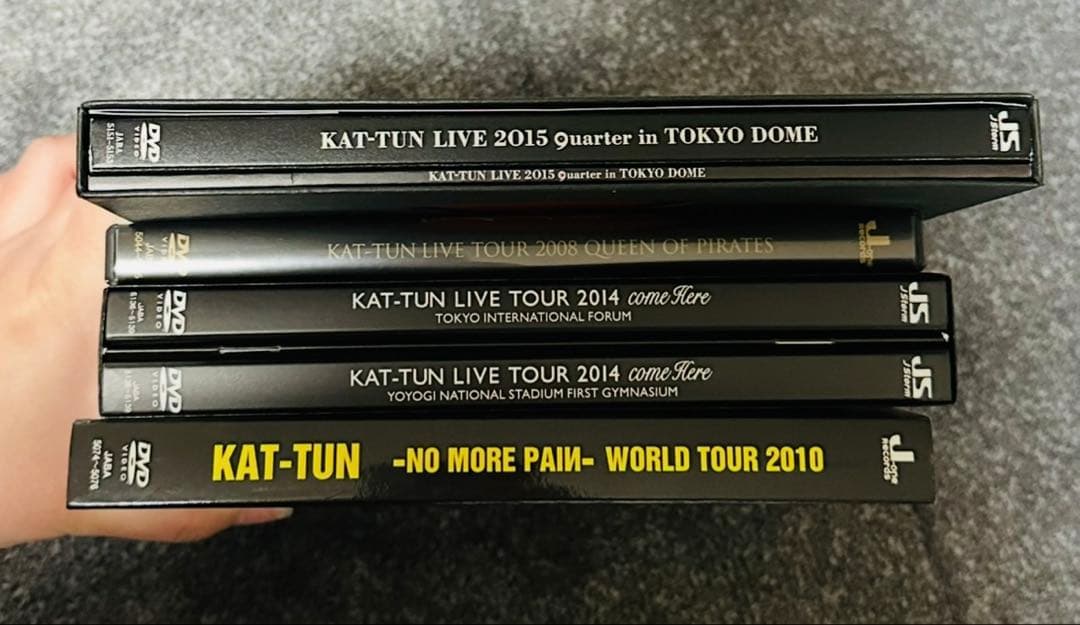 KAT-TUN ライブDVD 舞台DVD 計14点まとめ売り