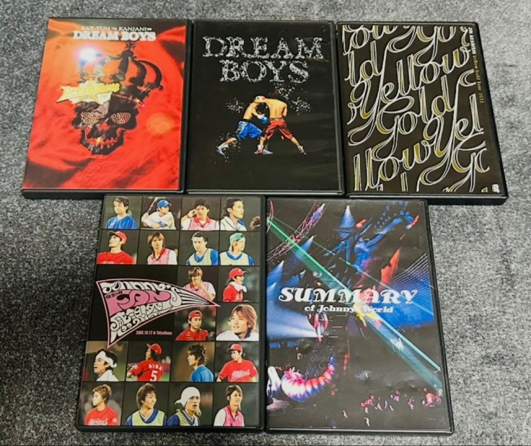 KAT-TUN ライブDVD 舞台DVD 計14点まとめ売り