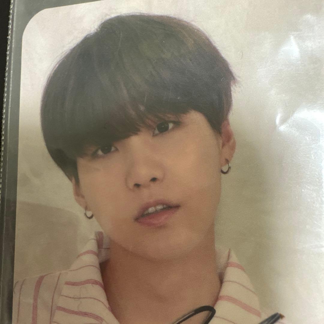 BTSサイン入りフォトカード K-POP アイドル