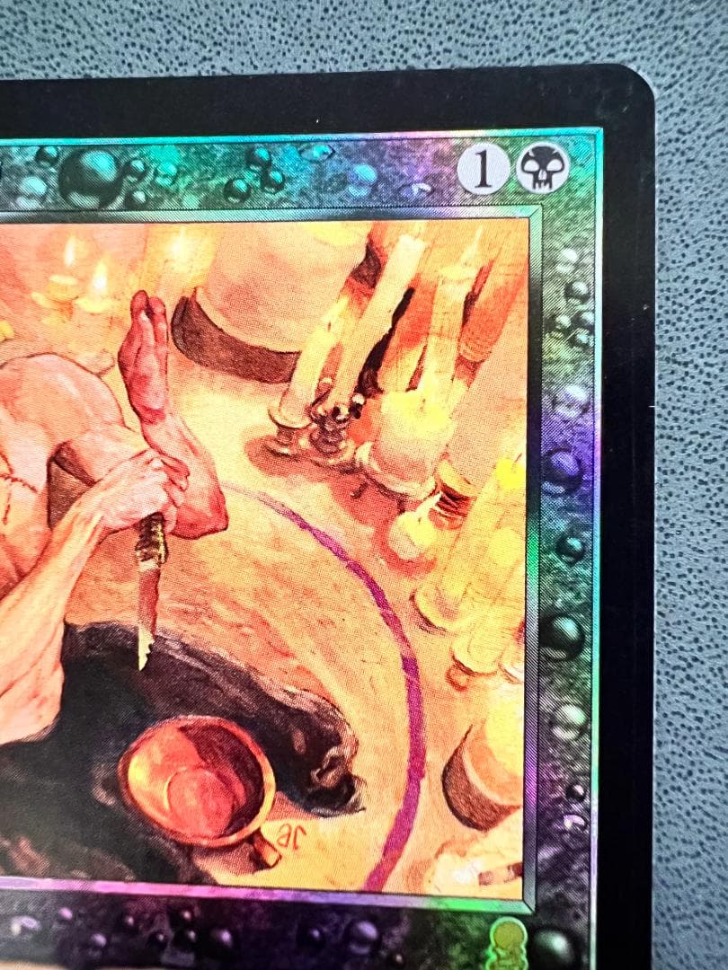 foil　初版「ODY」　汚れた契約/Tainted Pact　日本語１枚