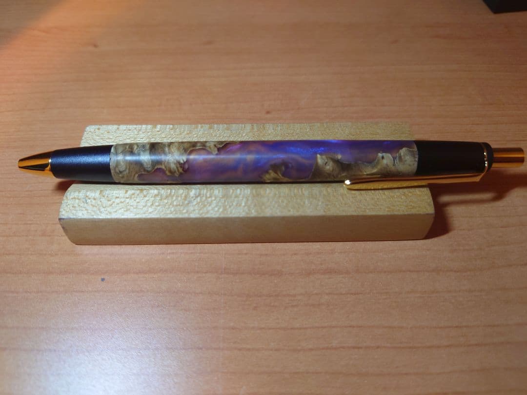 あけぼの工房　ウッドレジンペン　シャープペンシル　木軸ペン