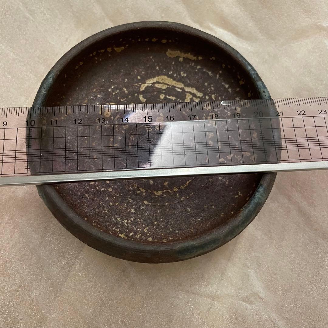 盆栽鉢 ミニ盆栽 鉢 豆盆栽 骨董品 陶芸品 円形