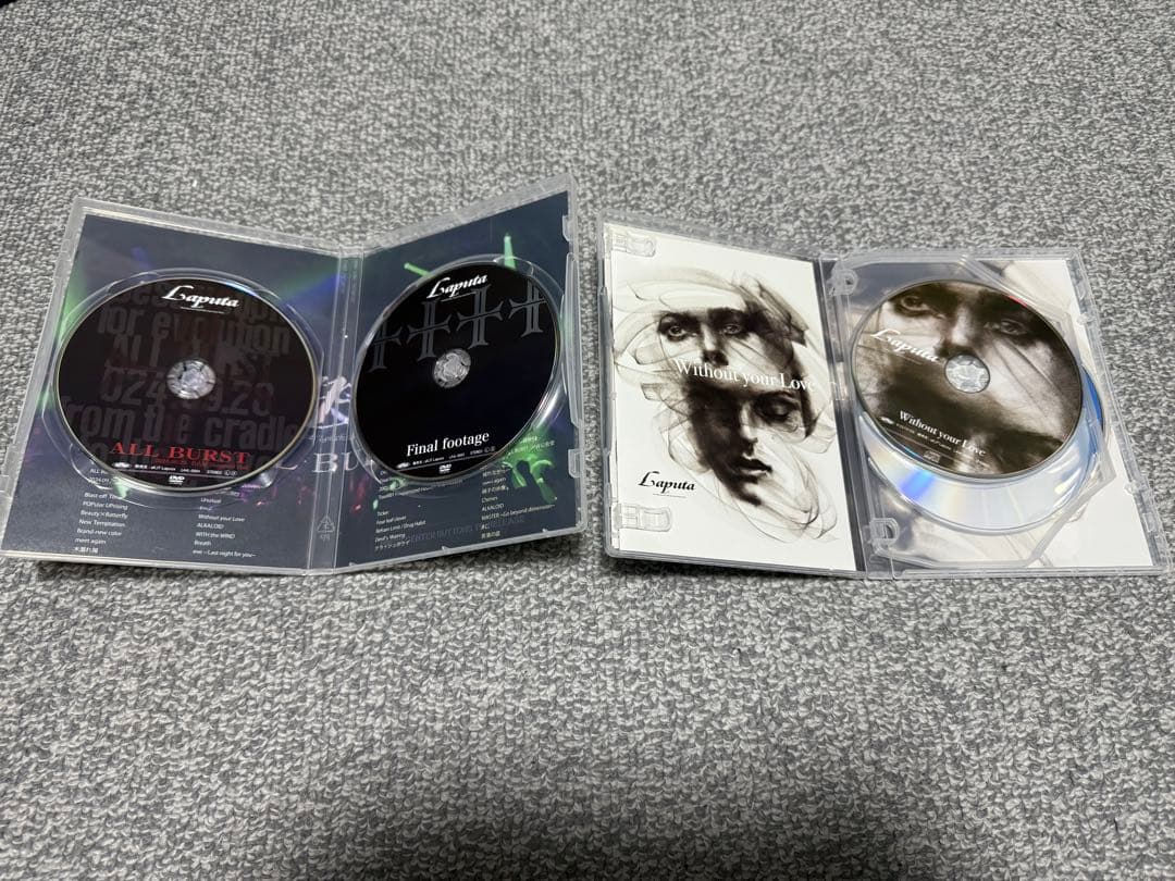 ミュージック Laputa ALL BURST & Without you Love DVD