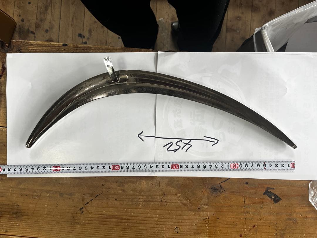 兜の前立て新品