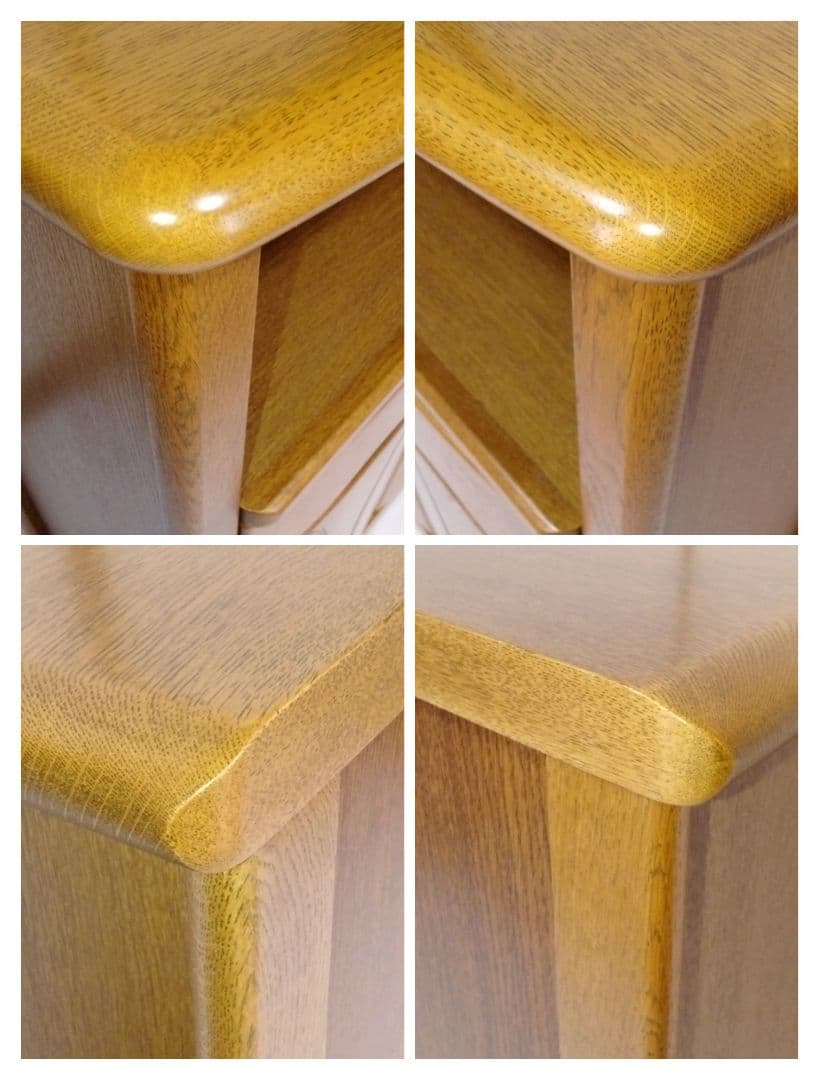 【展示美品】浜本工芸 HAMAMOTO 電話台 FAX台 飾り棚 サイド