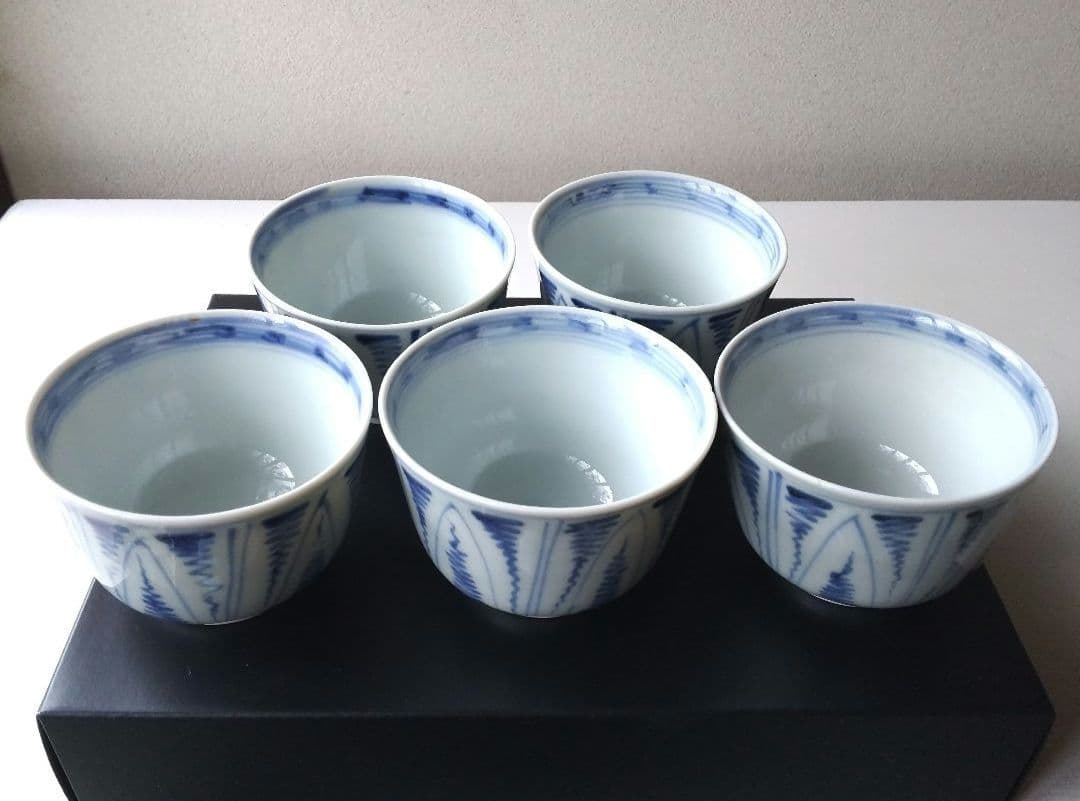 染付 中猪口 中ちょこ ①